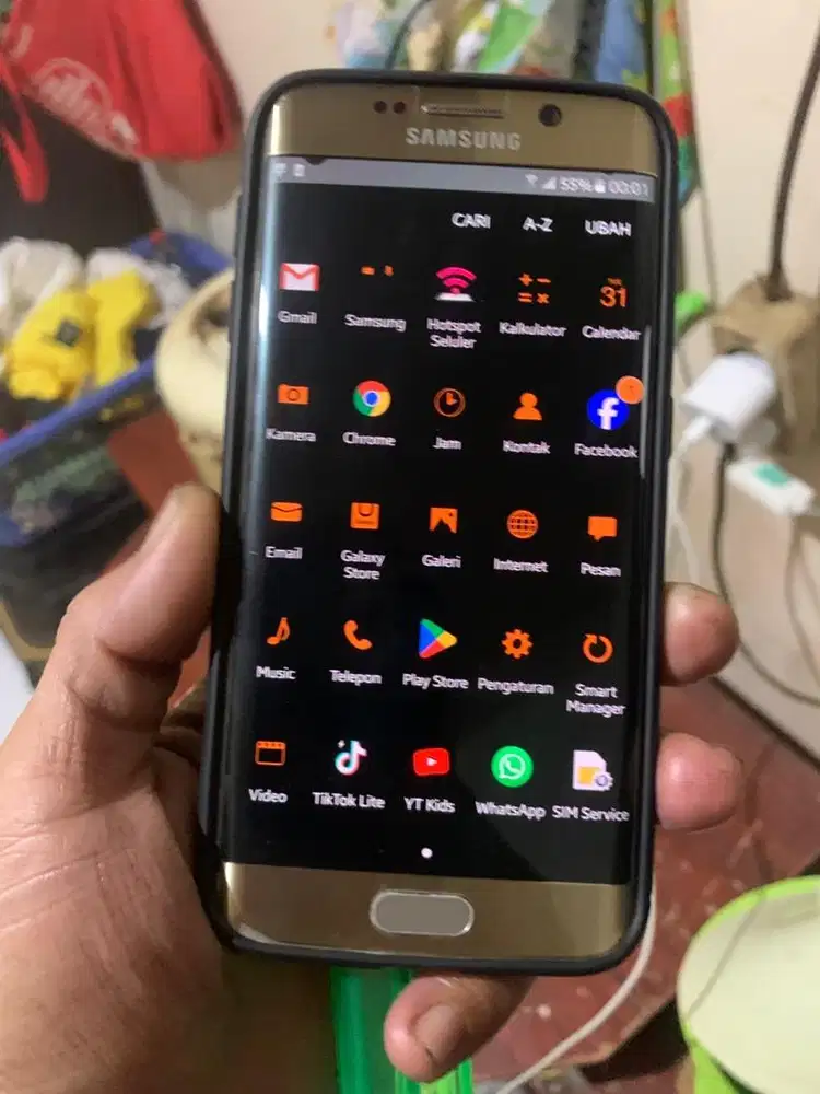 Samsung s6 edge 3/32 gb siap pakai