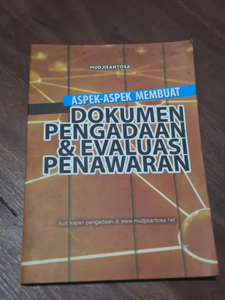 Buku Aspek-Aspek Membuat Dokumen Pengadaan & Evaluasi Penawaran