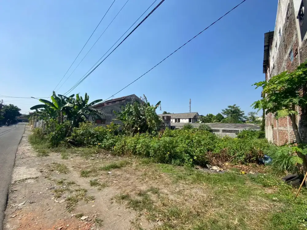 Tanah Premium Dekat Ring Road Selatan Cocok Untuk Ruko 4 Pintu Harga 5,3 Jt/m2