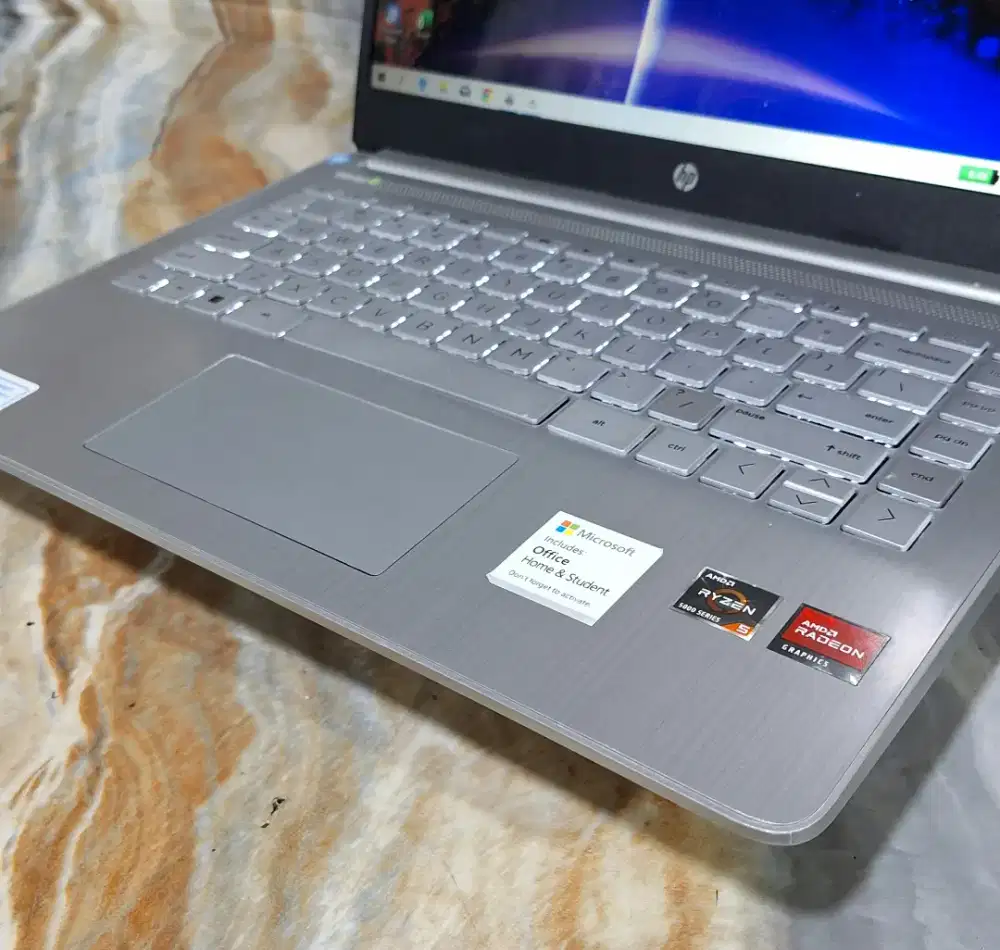 LAPTOP HP AMD RYZEN 5 MULUS LAPTOP GAMING DESIGN EDITING CODING
