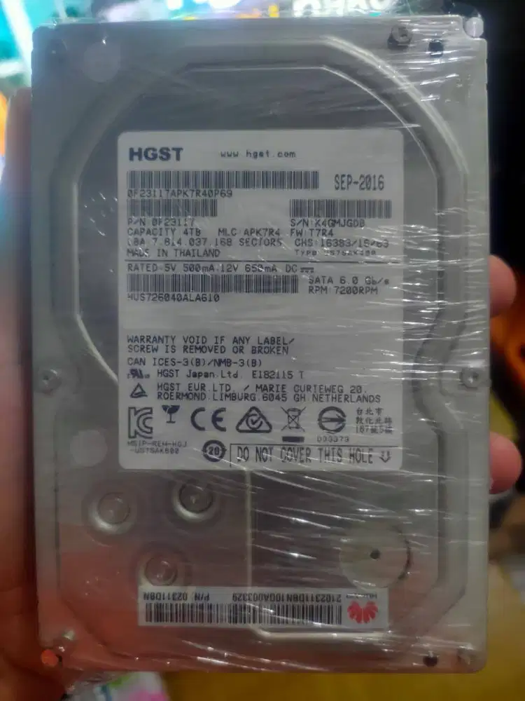 HDD PC HGST DESKTAR 4TB [FULL GAMES PC AAA]