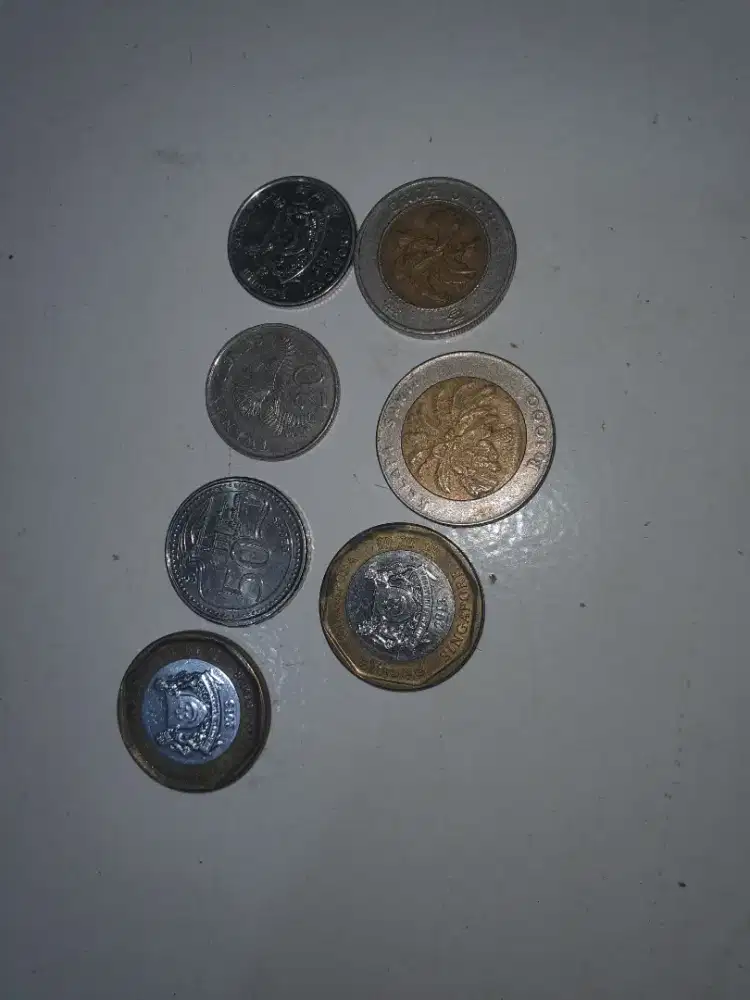 Uang Coin lama untuk koleksi