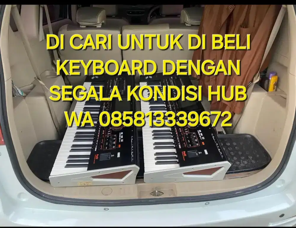 DI CARI UNTUK DI BELI KEYBOARD & SOUND