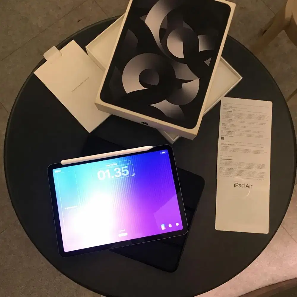 Ipad Air 11 M1 Space Grey Fullset Like New + Pencil