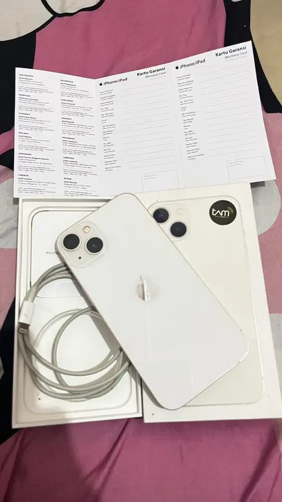 iphone 13 128gb ibox garansi