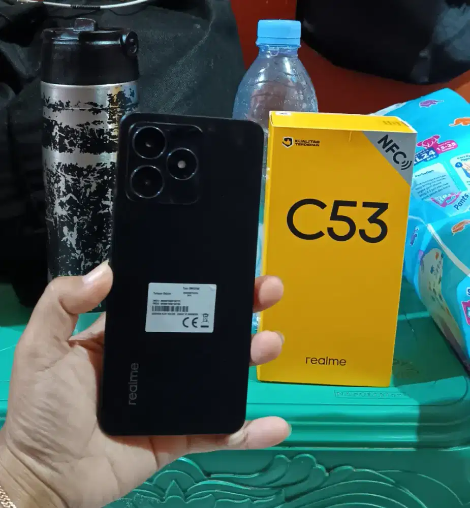 Realme C53 NFC ram 6+6/128 Fullset ori mulus!.