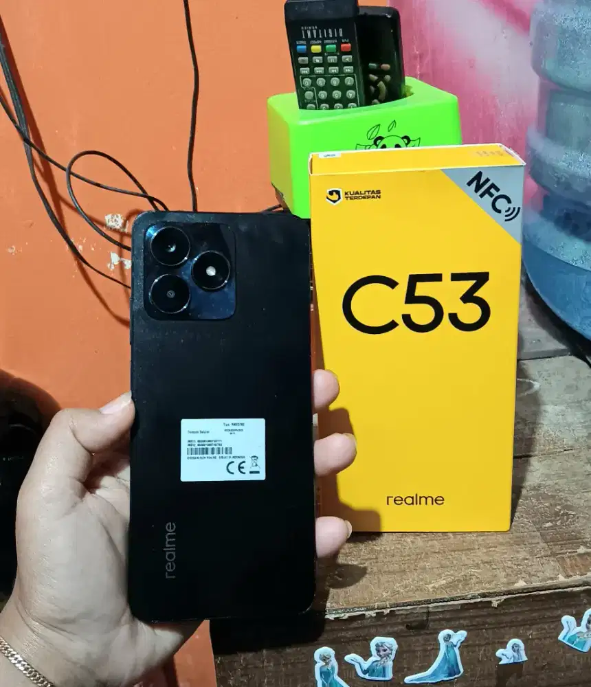 Realme C53 NFC ram 6+6/128 fullset ori bukan refurbish.