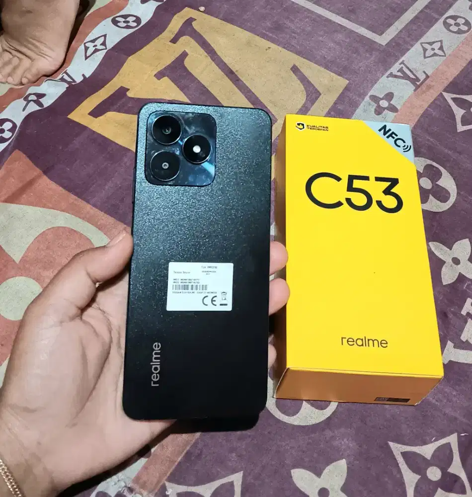 Realme C53 NFC ram 6+6/128 Fullset ori bukan KW!.