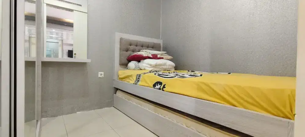 Spesialis 2 Kamar Tidur Tower C Apartemen Bassura City sudah Free IPL