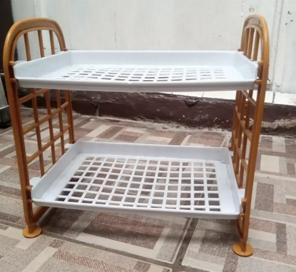 PRELOVED RAK SERBAGUNA MINI BAHAN PLASTIK