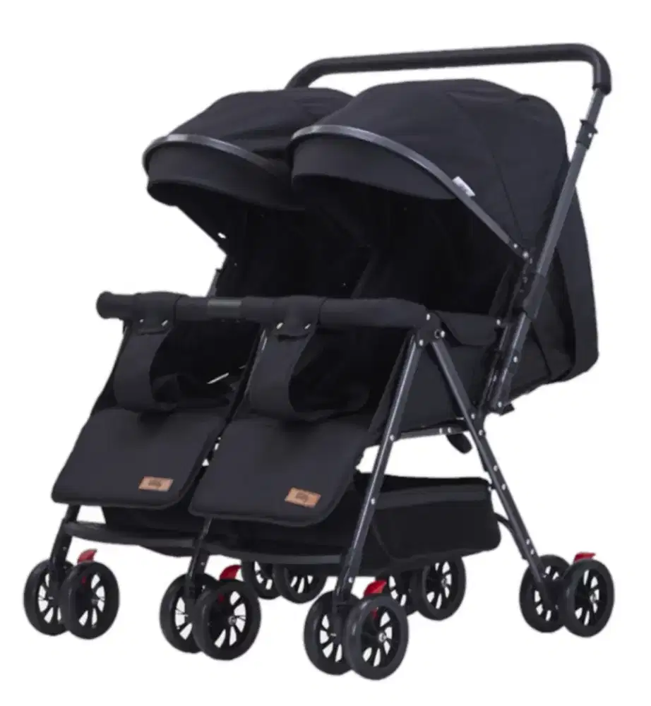 Stroller twin merk Iora (hitam)