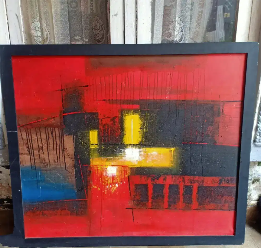 Lukisan Abstrak Modern