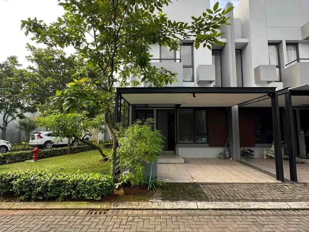 Dijual Rumah Rapi Posisi hook Full Furnished Tabebuya BSD