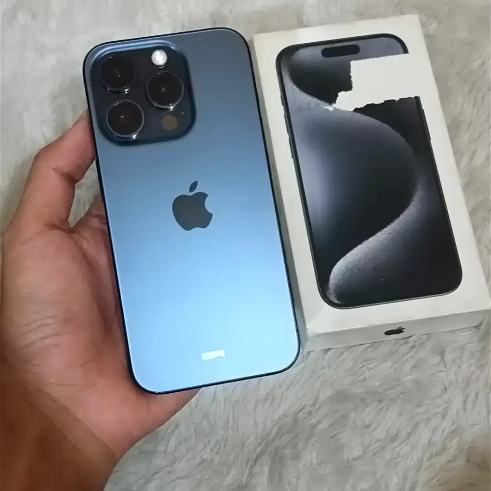 iPhone 15 Pro 128b Garansi Resmi ibox BH 100% Original