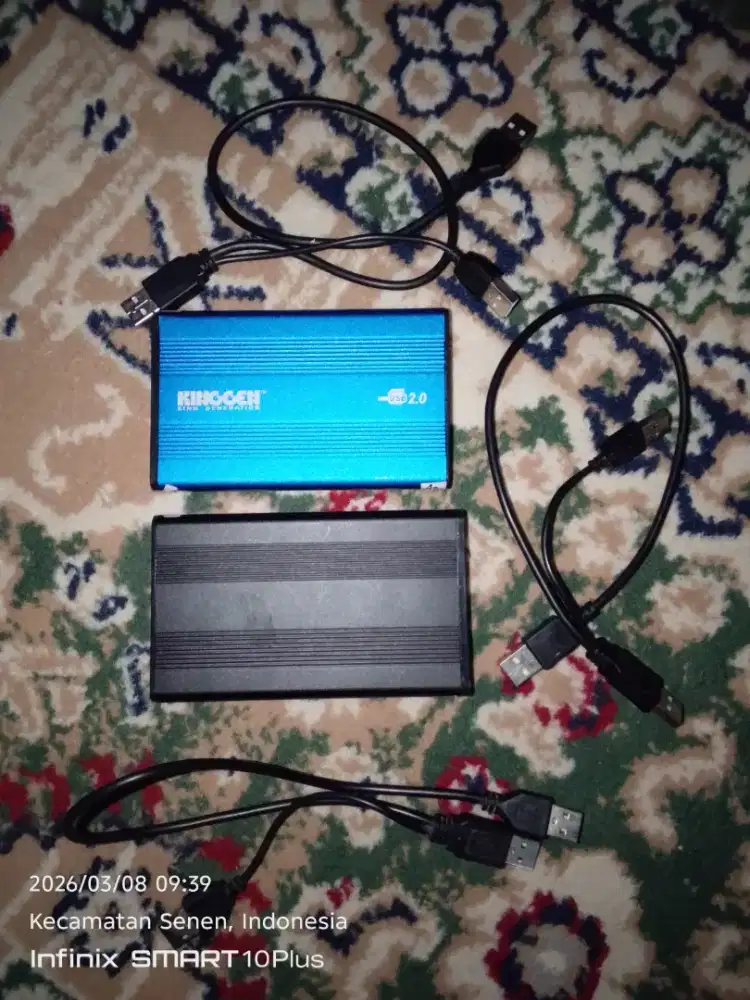 HDD 40GB 2 biji ( minus ngga ke baca )