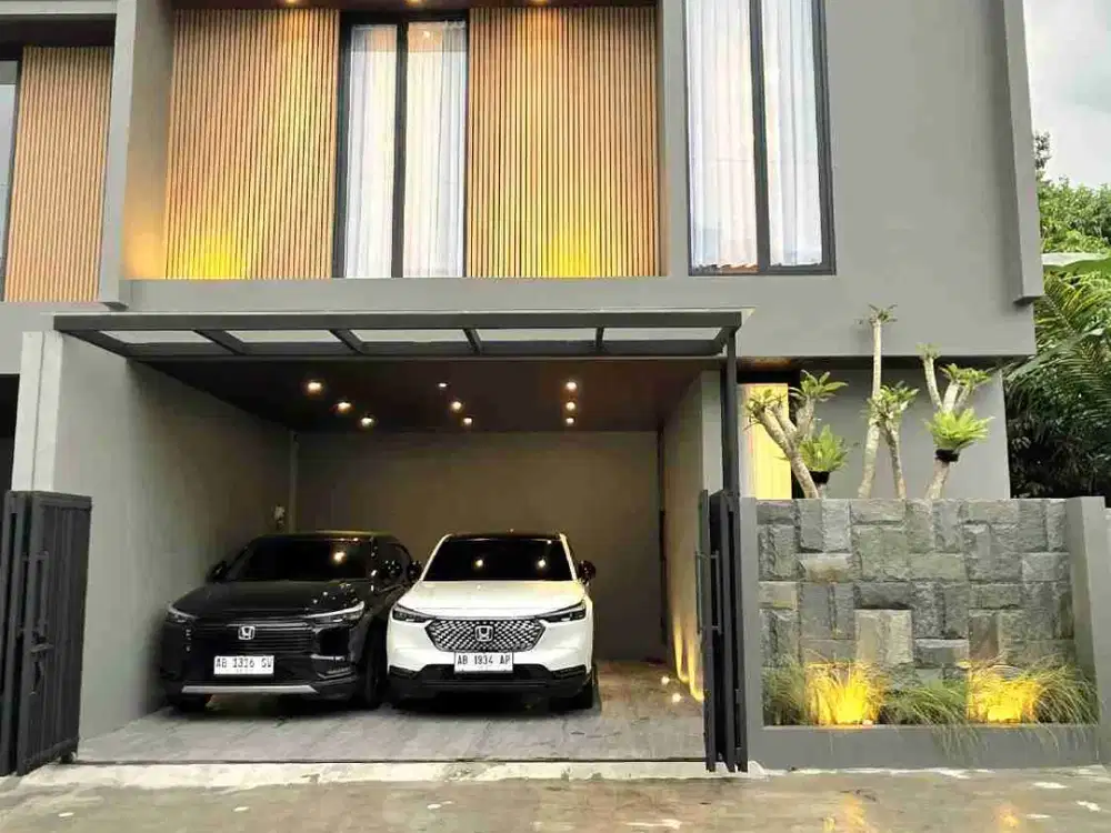 Dijual Rumah 2 Lantai Jogja, 10 menit ke Kampus UPN Sleman Ringroad; Full Furnish