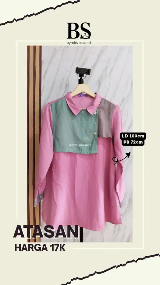 Bymits Second Tunik Pink