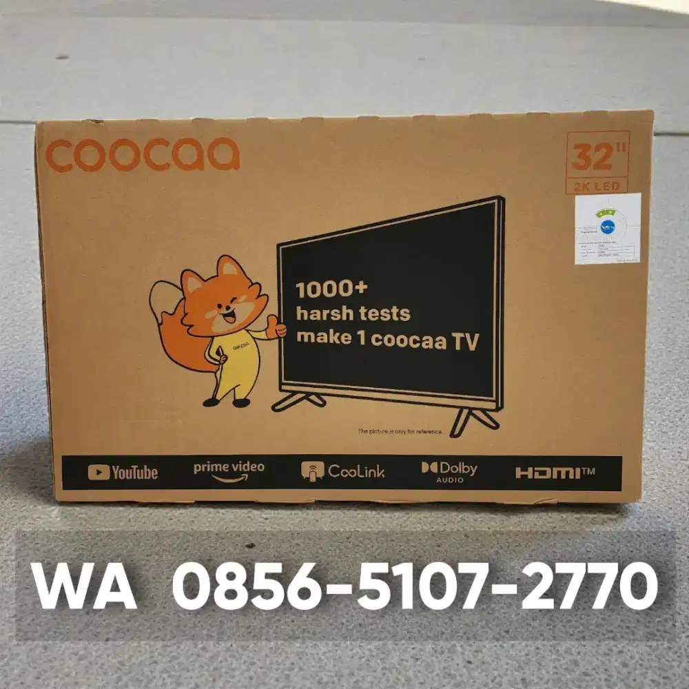 Smart TV Coocaa 32 inci - masih BARU dan segel
