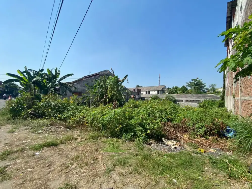Tanah Potensial Dekat Pasar Giwangan Jogja Cocok Untuk Kos & Ruko 4 Pintu