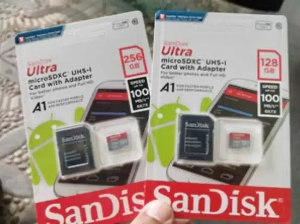 Sandisk Ultra 256 & 128 gb