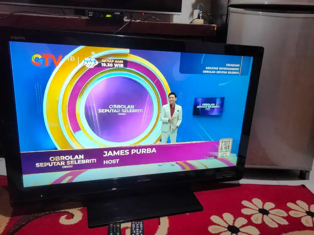 TV LED LCD 40 SHARP ANALOG REMOT