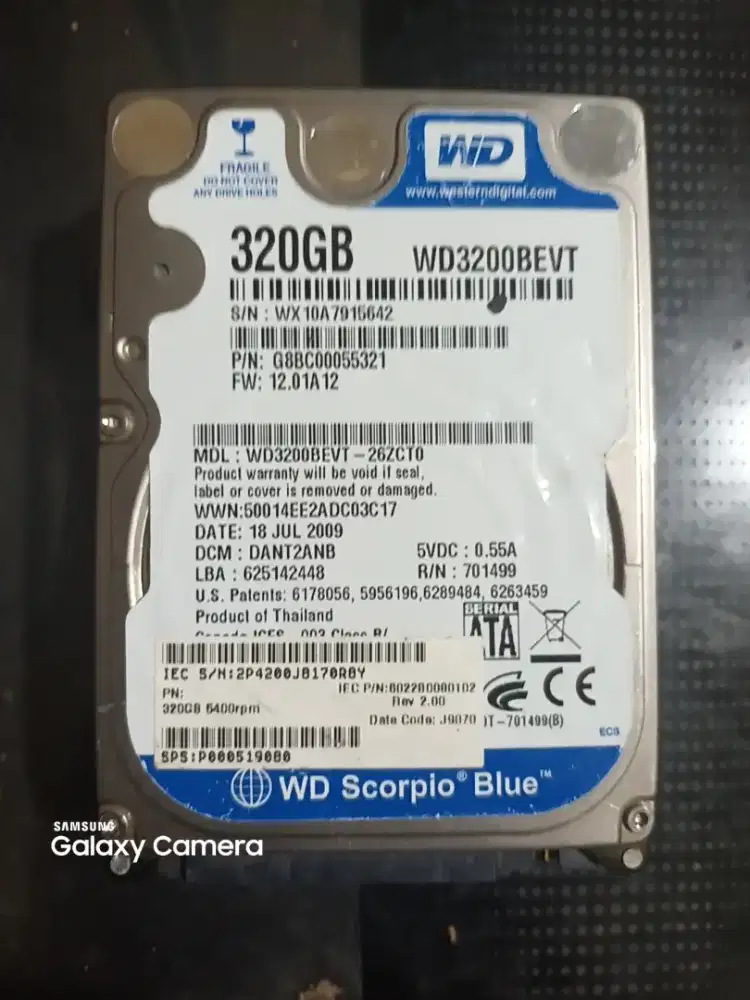 Hardisk Laptop 320GB