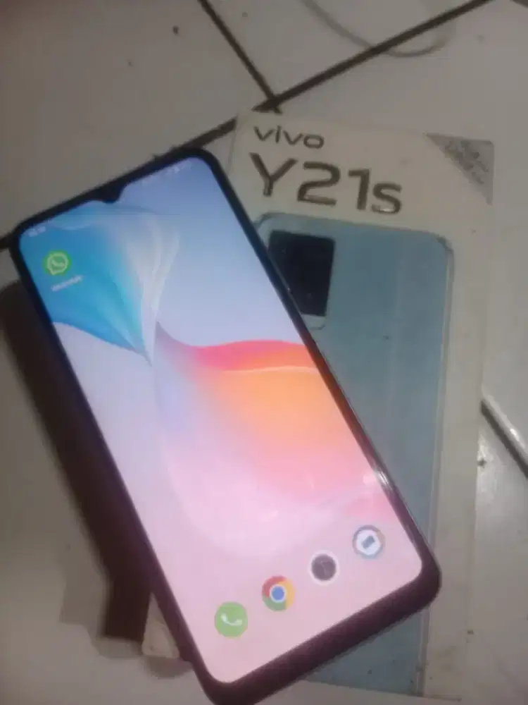 Vivo y21s 4/128 lkp ori siap pake