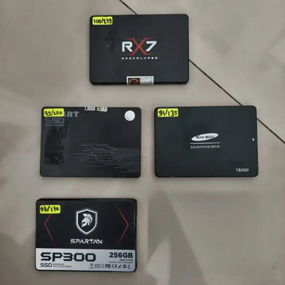 Jual SSD Sata 240GB Kondisi Second Normal Lancar Jaya Udah ada Win10