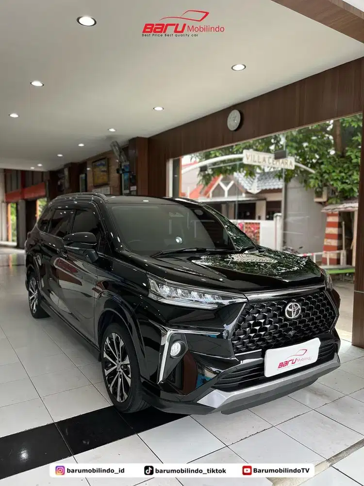 Toyota Avanza Veloz 2021 AT Q CVT TSS Tgn 1 Low KM istimewa Like New