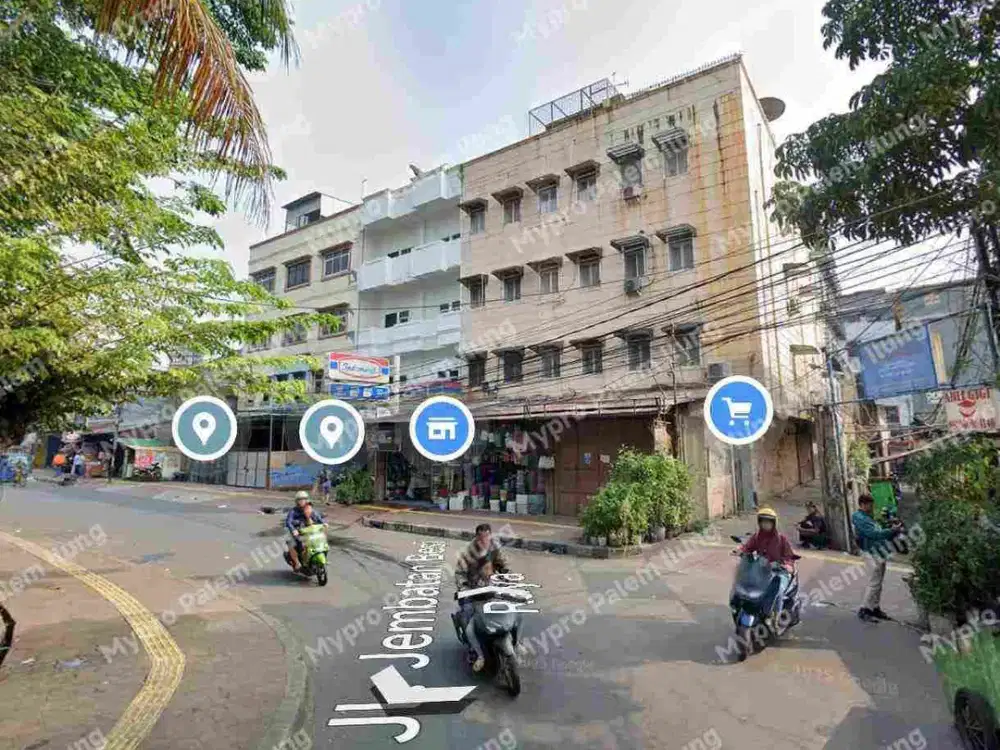 Ruko kosan jembatan besi raya lelang murah