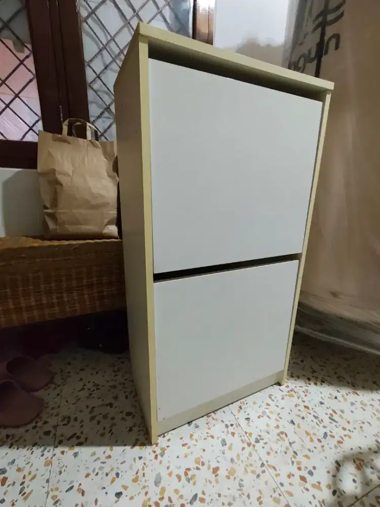 Rak Sepatu 2 Tingkat Terbuka