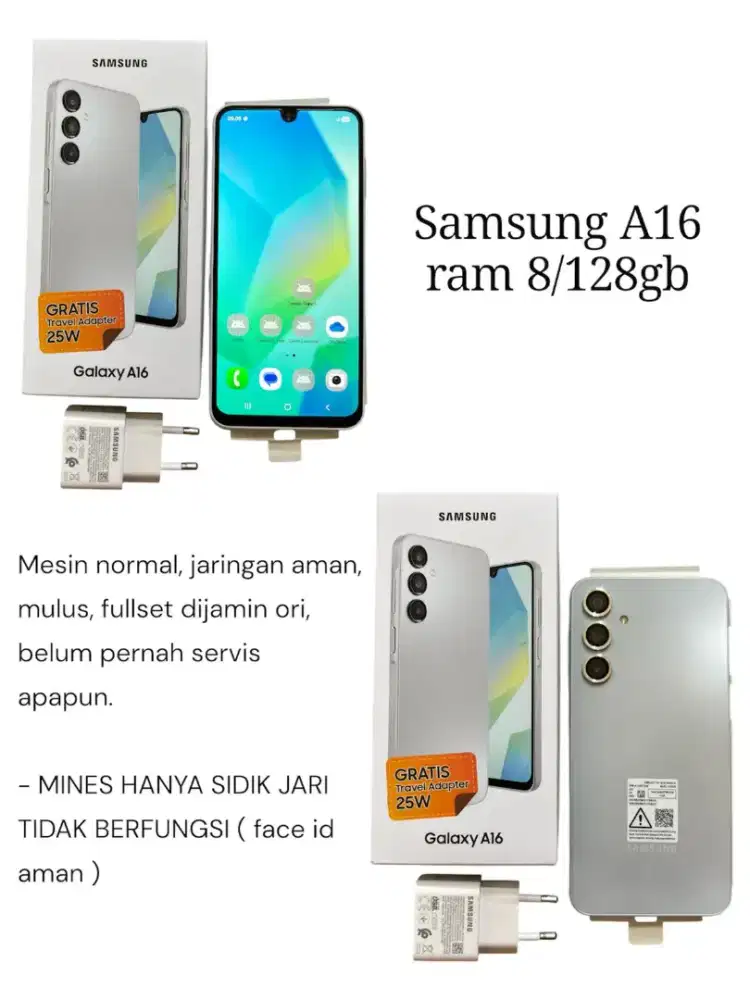 Samsung A16 LTE Ram 8/128gb