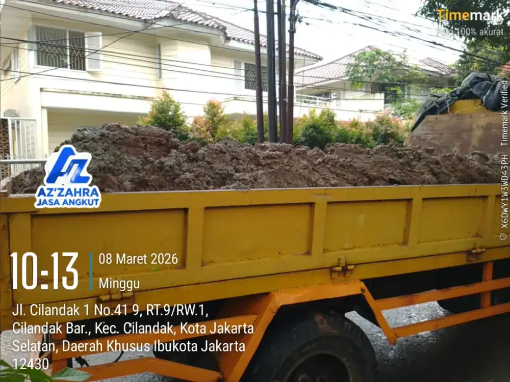 Jasa angkut puing dan buang sampah