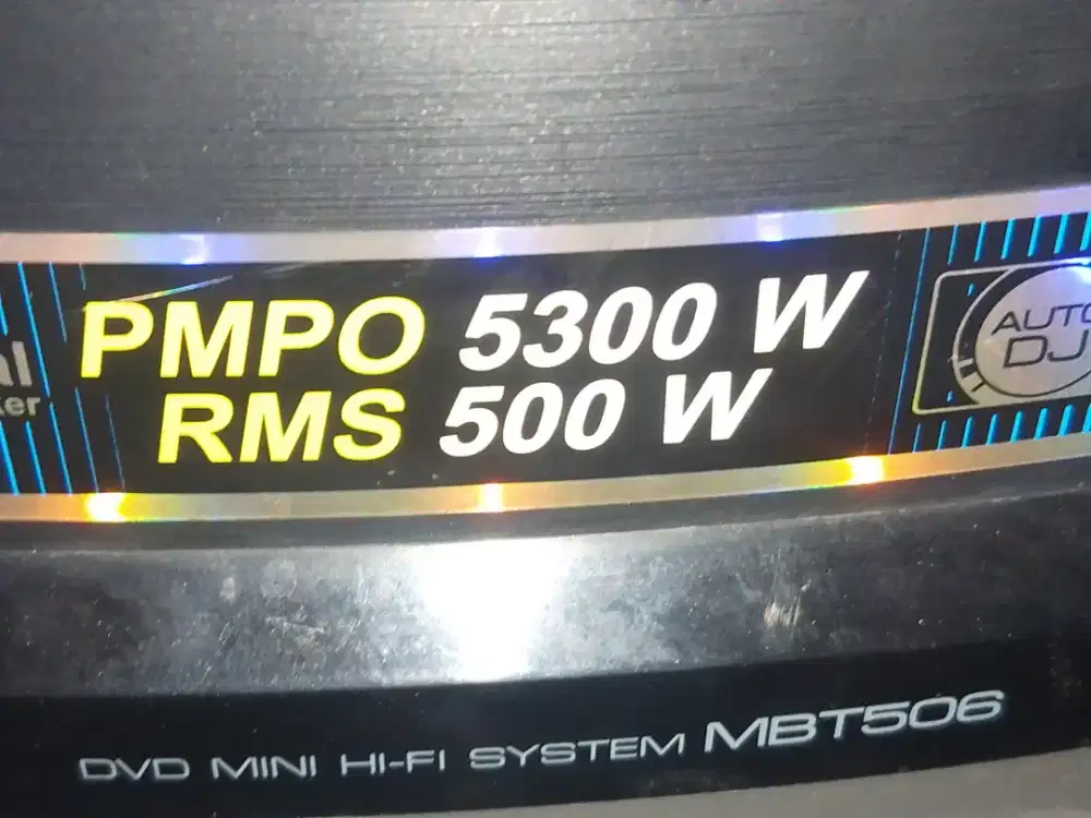 Big power 500 watts RMS LG Amplifier USB 2.1, full ori, Aux & radio ok