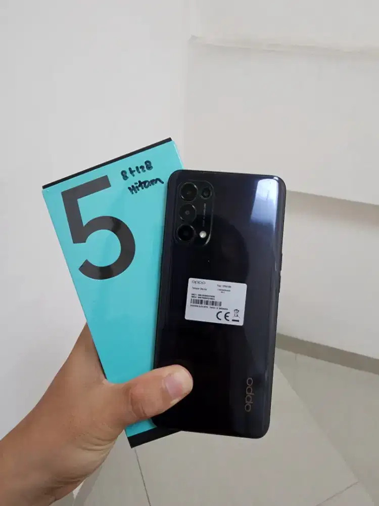 Oppo Reno 5 Ram 8GB/Rom 128GB Black