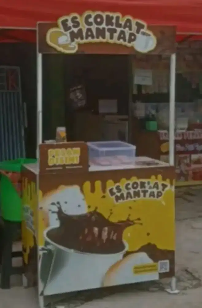 jual meja bekas. portabel