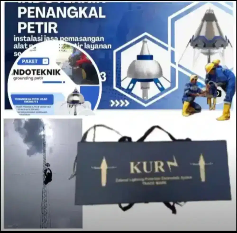 Pusat agen ahli jasa pasang penambah petir Bogor Barat Tanah Sereal