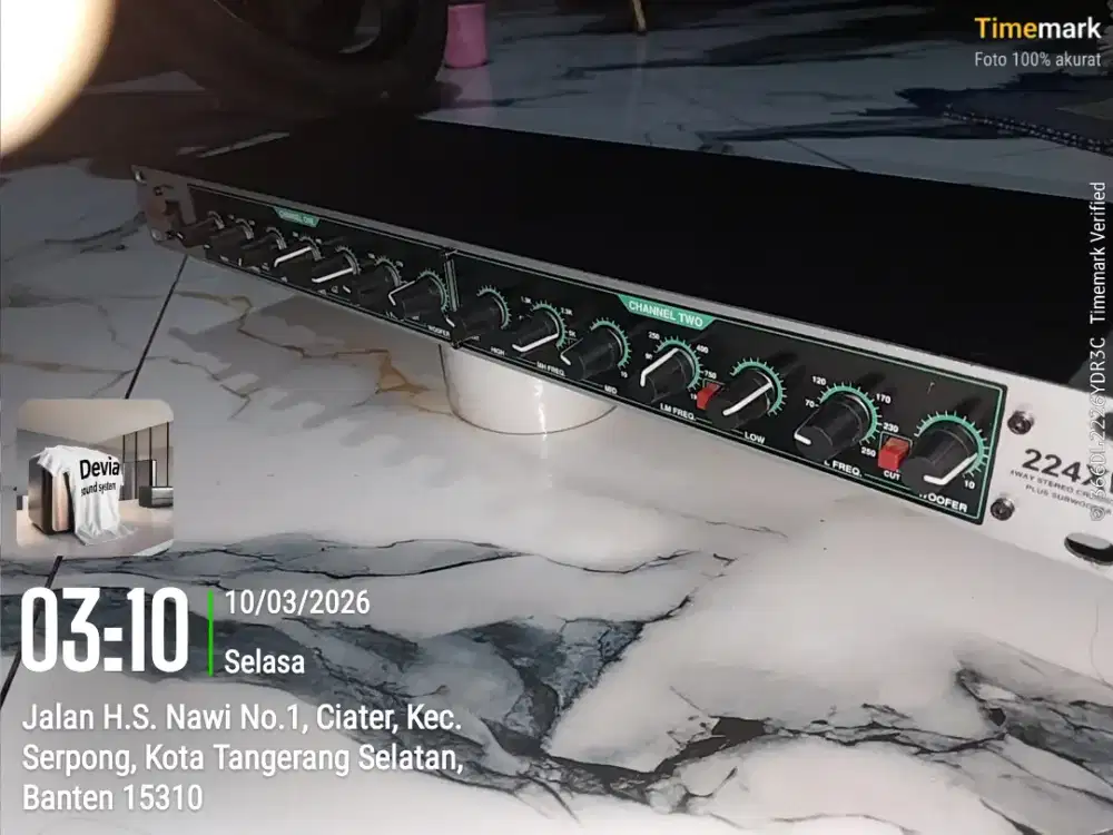 Crossoper dbx 4 way lis ijo,suara klariti