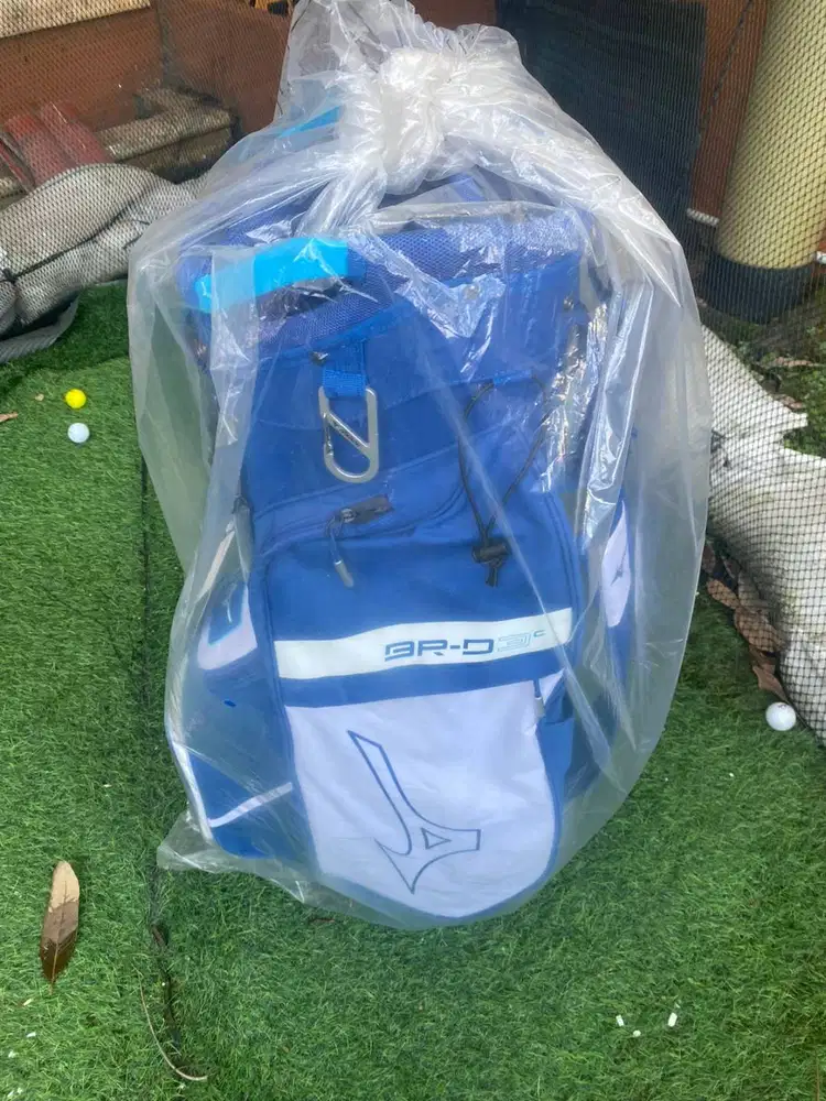 Golf Bag - Tas Golf Mizuno BR-D3C (Blue) Cart Bag