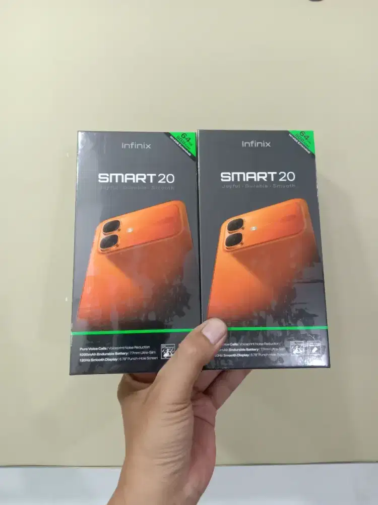 [ fast respon WA ] Infinix Smart 20 4+4/64 Garansi resmi 1thn
