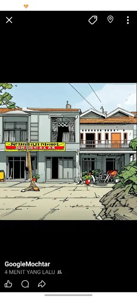 Ruko strategis pintu tol akses ui depok