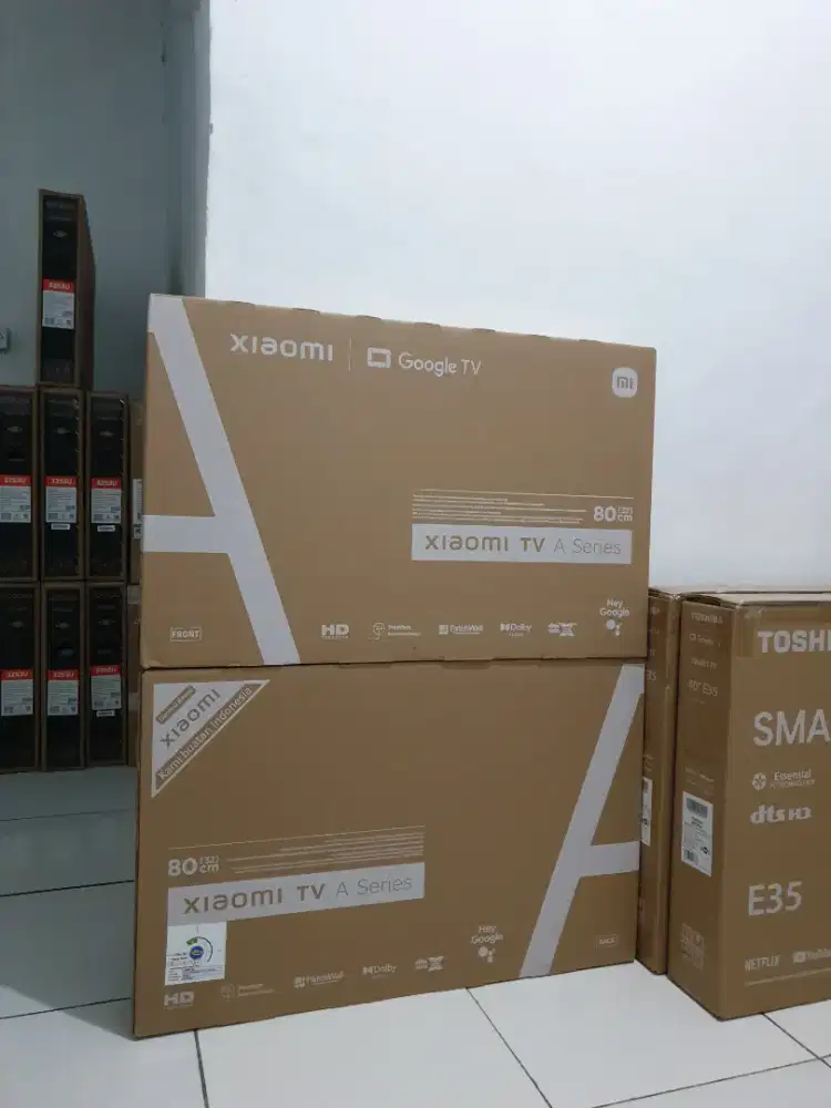 XIAOMI GoogkeTV 32 inch. Baru, bisa Cod + disettingkan