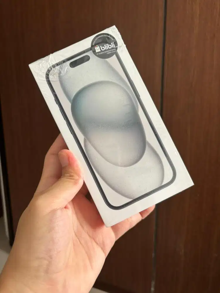Iphone 15 128 Gb Ibox Blibli Black New Segel Baru Nego