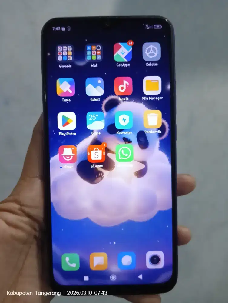 REDMI 9 RAM 4+1/64 SIAP PAKAI