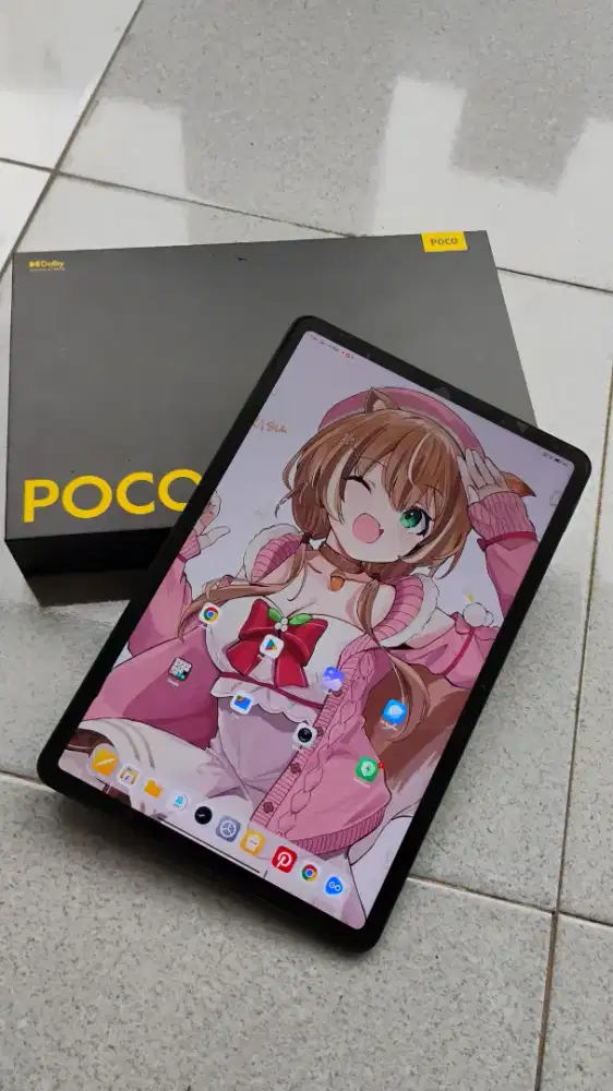 POCO PAD RAM 8GB INTERNAL 256GB. MASIH MULUS NO MINUS
