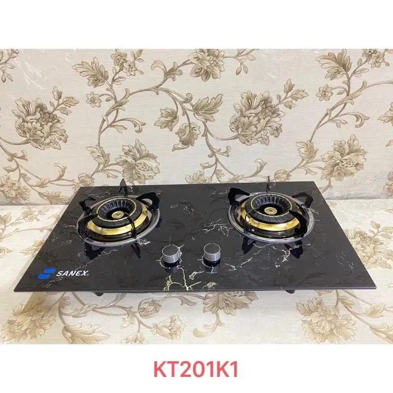 Kompor Tanam Gas Kaca 2 Tungku