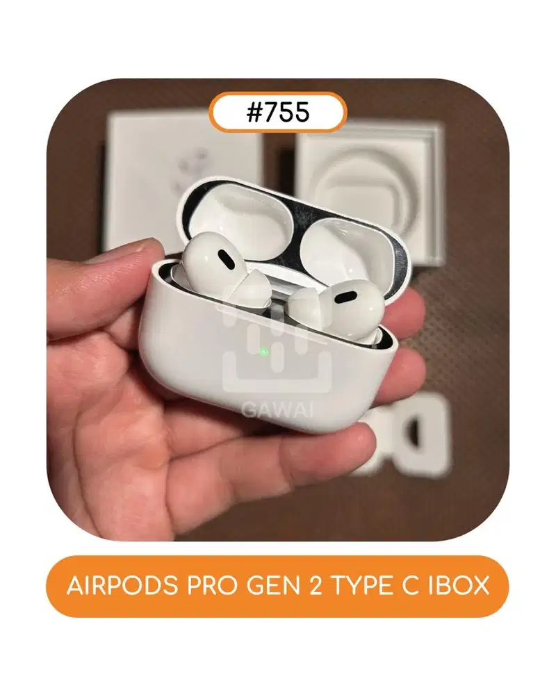 #755 Airpods Pro Gen 2 Type C Ibox