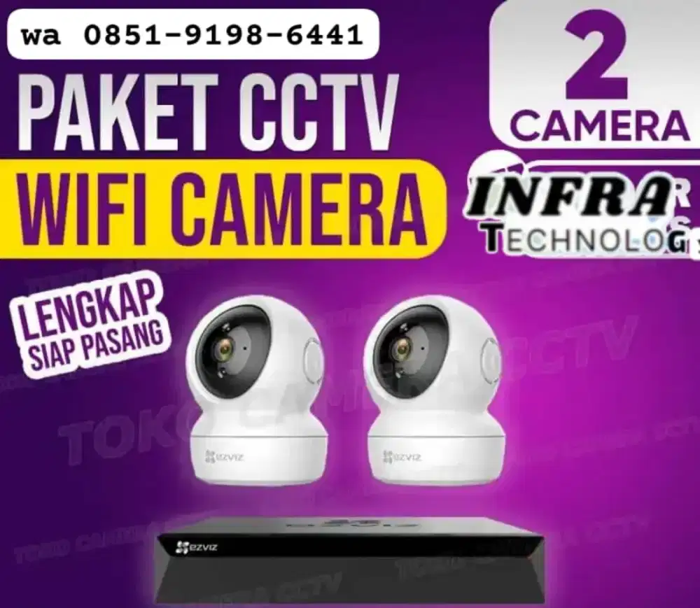 CCTV EZVIZ TERBARU PEMASANGAN CEPAT