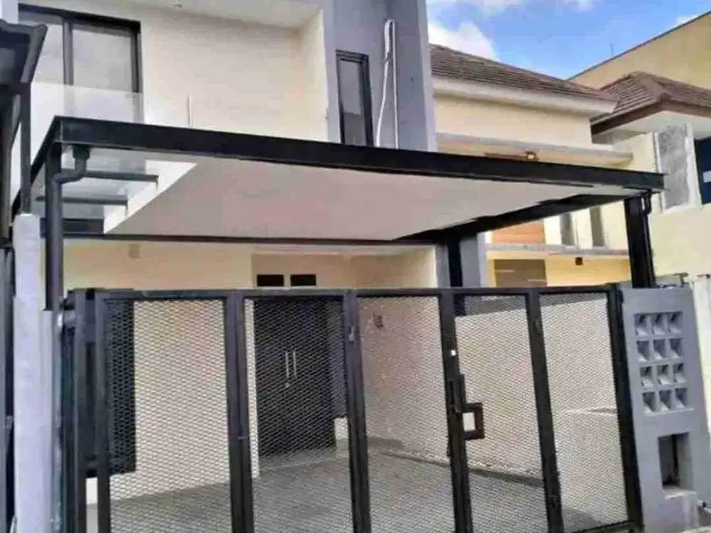 jual rumah dua lantai minimalis d gunung anyar Wiguna Rungkut upn