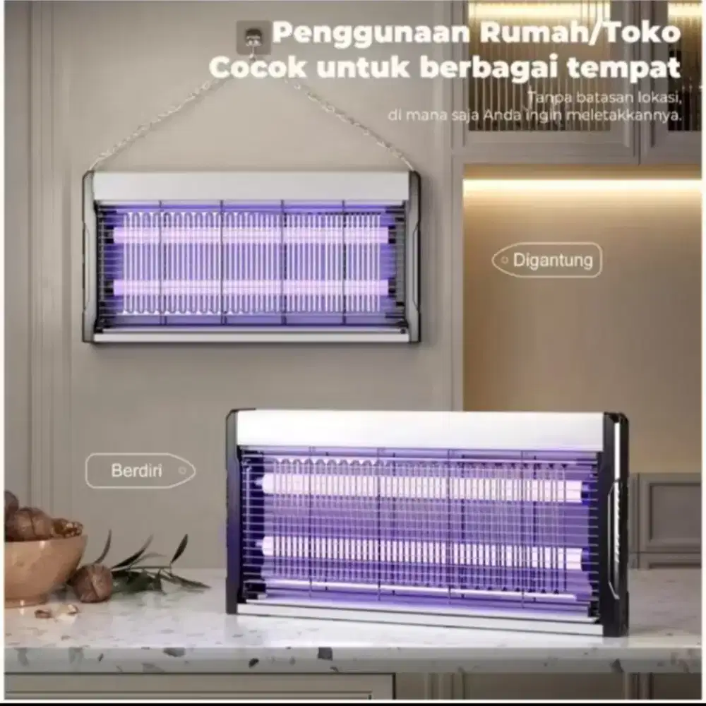 Alat Perangkap UV Nyamuk dan Serangga Otomatis